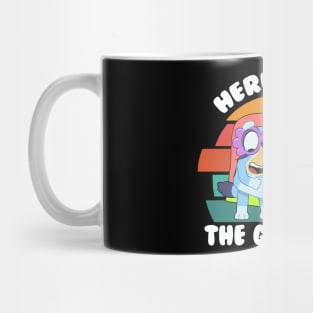 Here Come Dance The Grannies Kids Mug